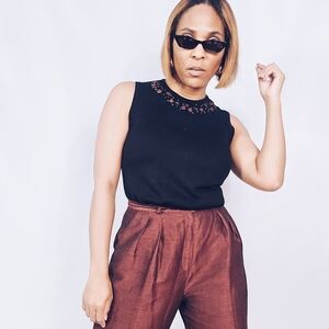 Pierre Cardin Sleeveless Blouse